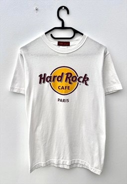 Vintage Hard Rock Cafe Paris white T-shirt small 