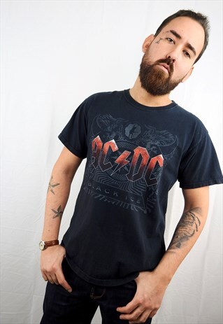 VINTAGE RARE ACDC MERSCH CONCERT TEE