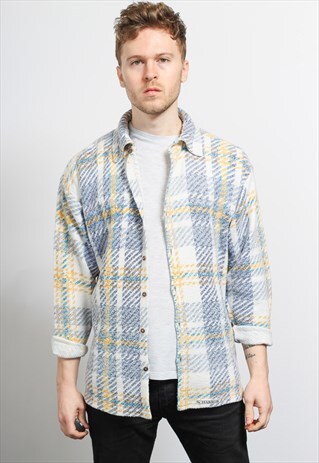 VINTAGE AZTEC PATTERNED SHIRT