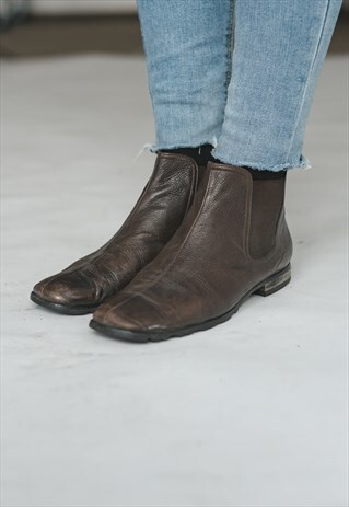VINTAGE 70S BOHO ANKLE BOOTS