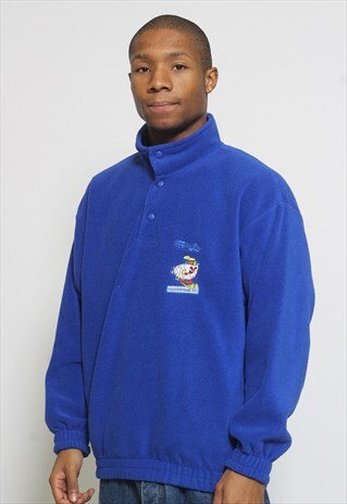 VINTAGE FILA MAGICLINE 1/4 BUTTON FLEECE