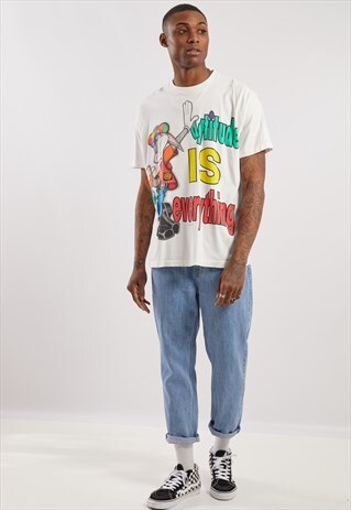 VINTAGE BUGS BUNNY PRINT T-SHIRT