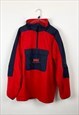 VINTAGE 90S RED LOGO FLEECE JUMPER 
