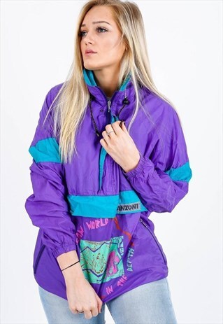 VINTAGE WINDBREAKER JACKET J655