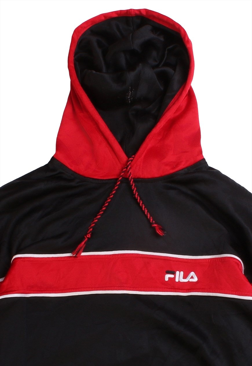 Fila hoodie 2024 red white blue