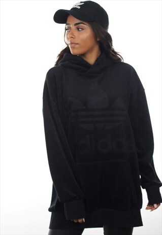 VINTAGE ADIDAS OVERSIZED FLEECE SWEATSHIRT JUMPER