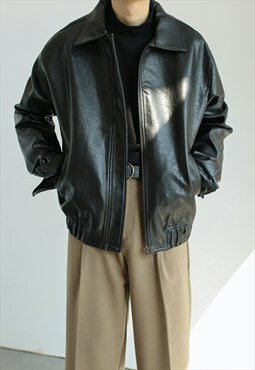 Men's vintage leather jacket s vol.5