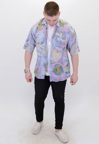 VINTAGE PATTERN FESTIVAL SHIRT