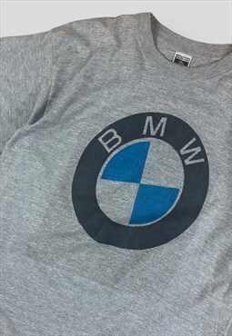 BMW t-shirt Screen print logo 