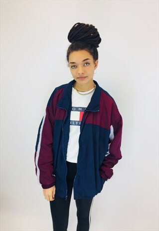VINTAGE FESTIVAL 80S RAVE WINDBREAKER JACKET