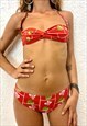 VINTAGE 70S FLORAL BIKINI
