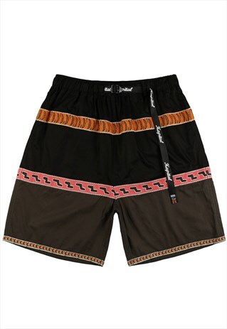 FASHION COLOR MATCHING CASUAL MEN'S SHORTS