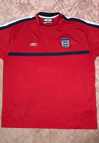 England 1999/01 football Umbro training shirt XL