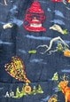 VINTAGE PATTERNED SHIRT MEN'S M