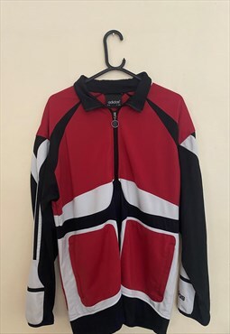 Vintage 80s RARE Adidas Shell Jacket/Track Jacket. Festival.