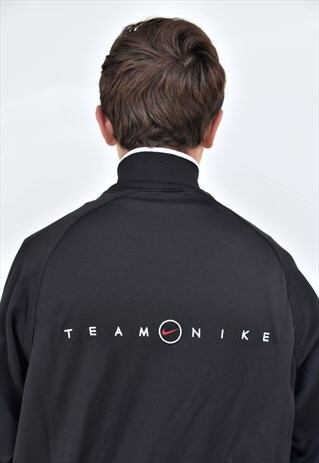DEADSTOCK VINTAGE 90S NIKE TEAM BOMBER JACKET TRACKSUIT TOP