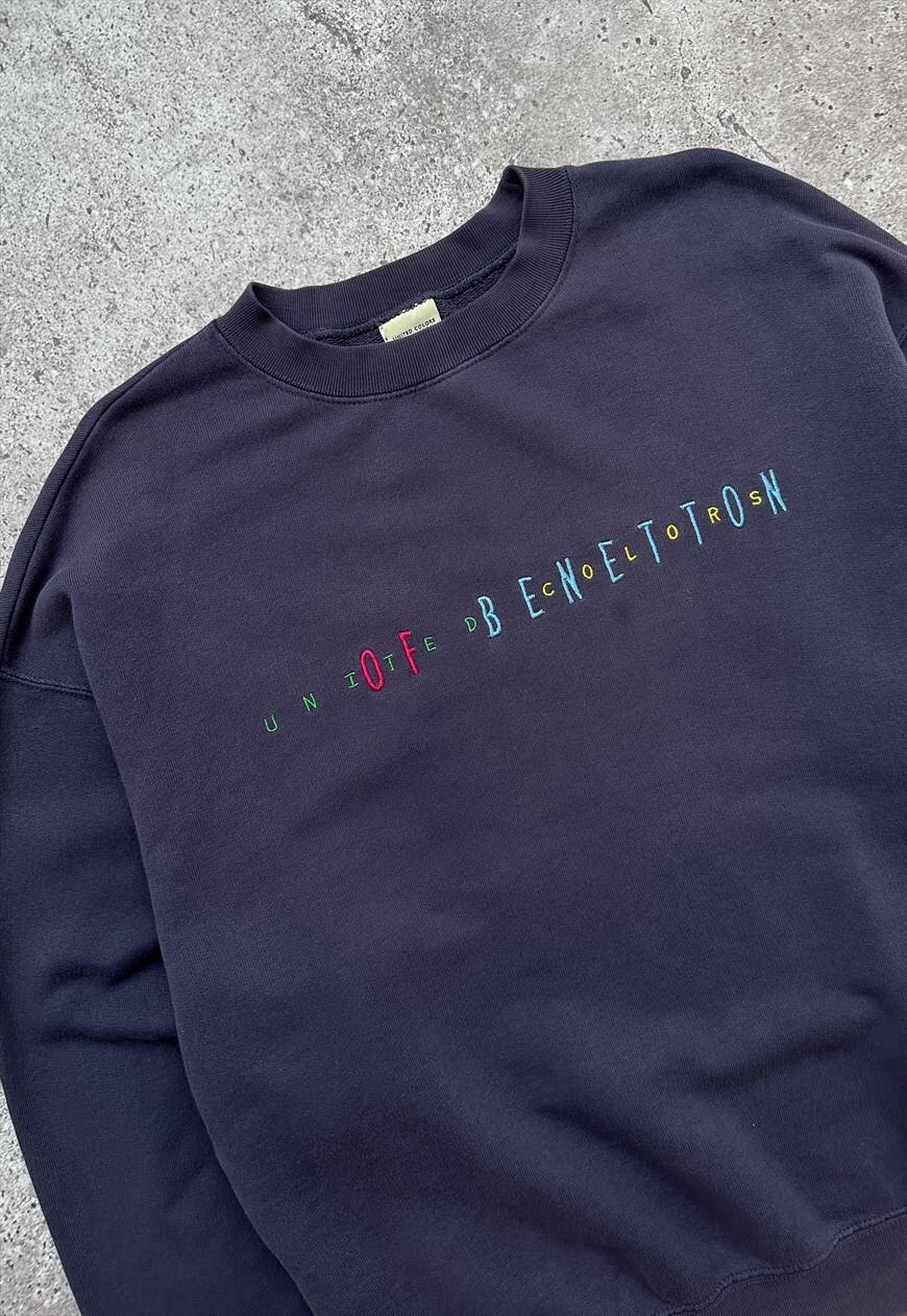 Vintage on sale benetton sweatshirt