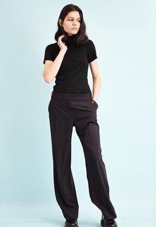 90'S RETRO CELINE REGULAR WAIST CLASSIC CUT TROUSERS