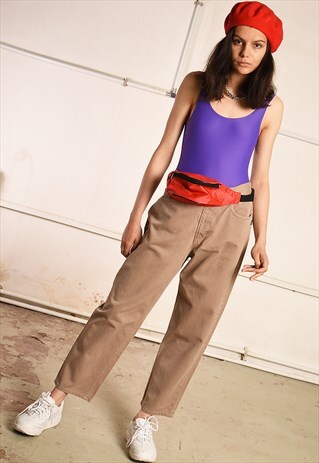 90'S RETRO HIGHWAISTED SHORT CUT DENIM JEANS
