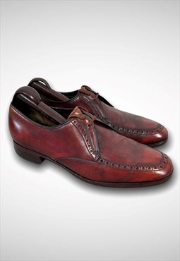 Vintage Barker Made in England Genuine Leather Shoes UK 8.5