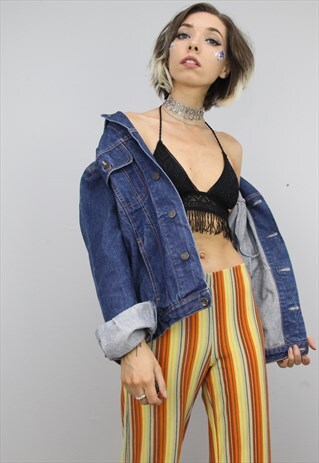 VINTAGE 90S OVERSIZED DENIM JACKET