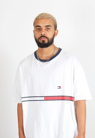 VINTAGE TOMMY HILFIGER T-SHIRT BLUE