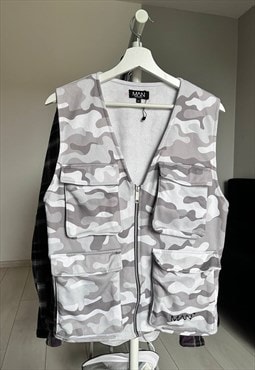 Camo vest streetwear military