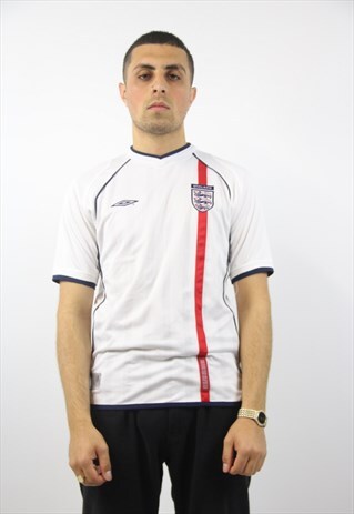 VINTAGE UMBRO WHITE TRAINING TOP