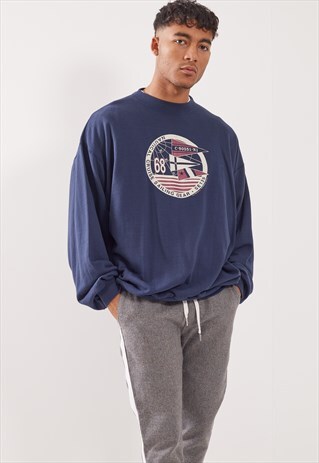 VINTAGE NAUTICAL SAILING GEAR SWEATSHIRT