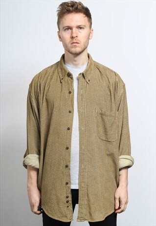 VINTAGE CORDUROY CORD SHIRT