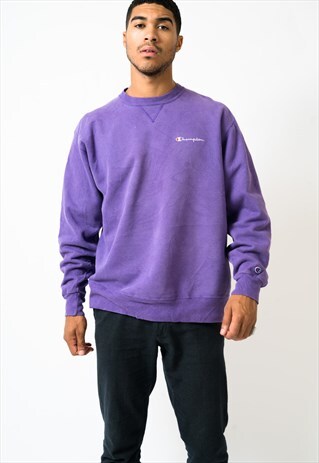 VINTAGE PURPLE CHAMPION SWEATSHIRT