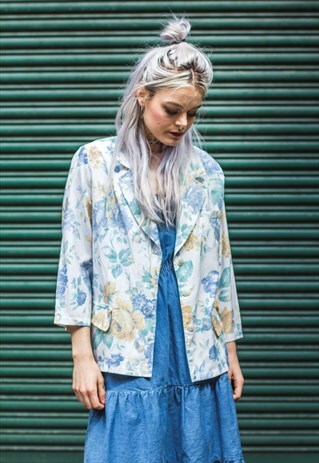 FLORAL PRINT SUMMER COAT
