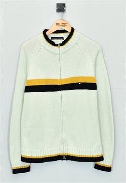 Vintage Tommy Hilfiger Sweater Cream Medium