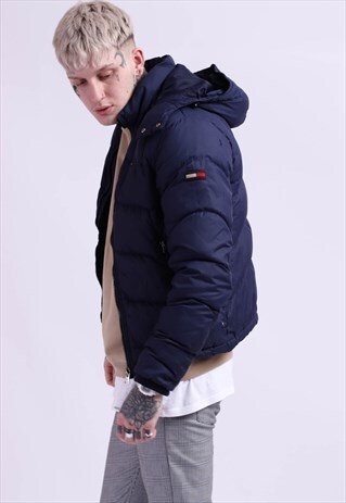 VINTAGE 90S TOMMY HILFIGER PUFFER JACKET