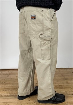 Vintage Timberland Carpenter Pants Men's Cream