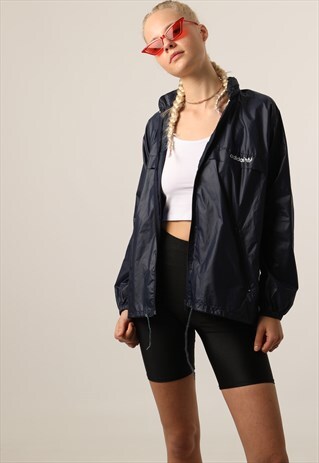 VINTAGE ADIDAS LIGHTWEIGHT WINDBREAKER FESTIVAL JACKET