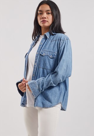VINTAGE RALPH LAUREN DENIM SHIRT