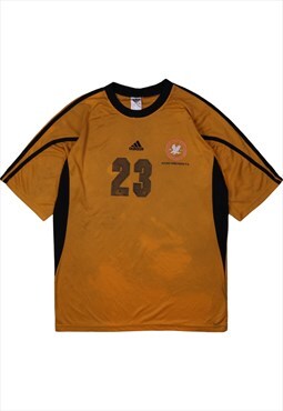 Vintage 90's Adidas T Shirt Football Jersey Short Sleeve