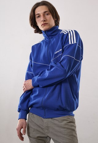 90'S VINTAGE MENS ADIDAS ORIGINALS TRACK TOP SUIT JACKET