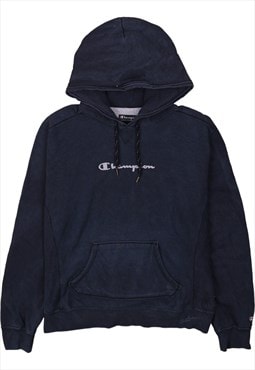 Vintage 90's Champion Hoodie Pullover Navy