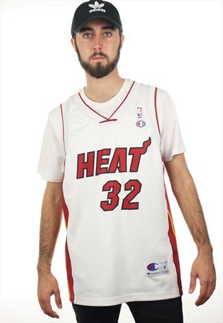 VINTAGE NBA MIAMI HEAT BASKETBALL JERSEY