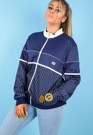 VINTAGE TRACK JACKET IN MULTI NJ698