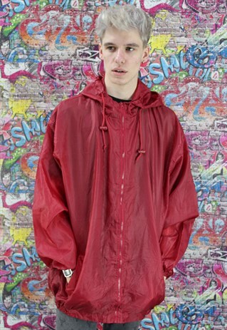 VINTAGE 90S SHELL JACKET / WINDBREAKER. UNISEX SPORTSWEAR.