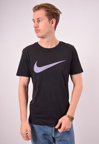 VINTAGE NIKE T-SHIRT TOP BLACK