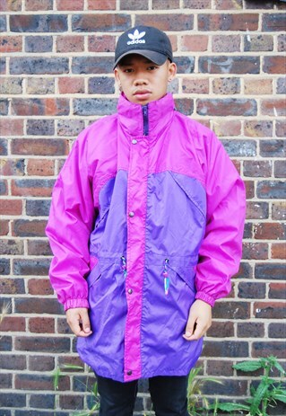 WINDBREAKER/RAINCOAT (1990'S/MULTICOLOUR)