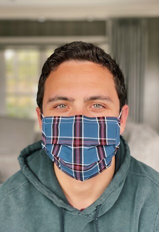 CHAPPAQUA PLAID FASHION FACE COVERING
