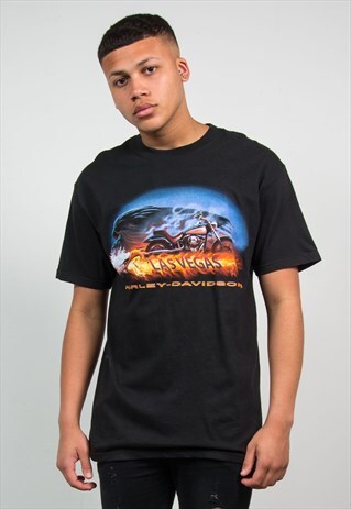 VINTAGE HARLEY DAVIDSON FLAME T-SHIRT