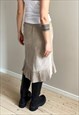 VINTAGE SUEDE LEATHER SKIRT