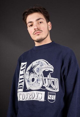 DALLAS COWBOY NFL CREWNECK USA SWEATSHIRT