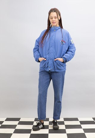 VINTAGE REVERSIBLE FLEECE REEBOK WINDBREAKER